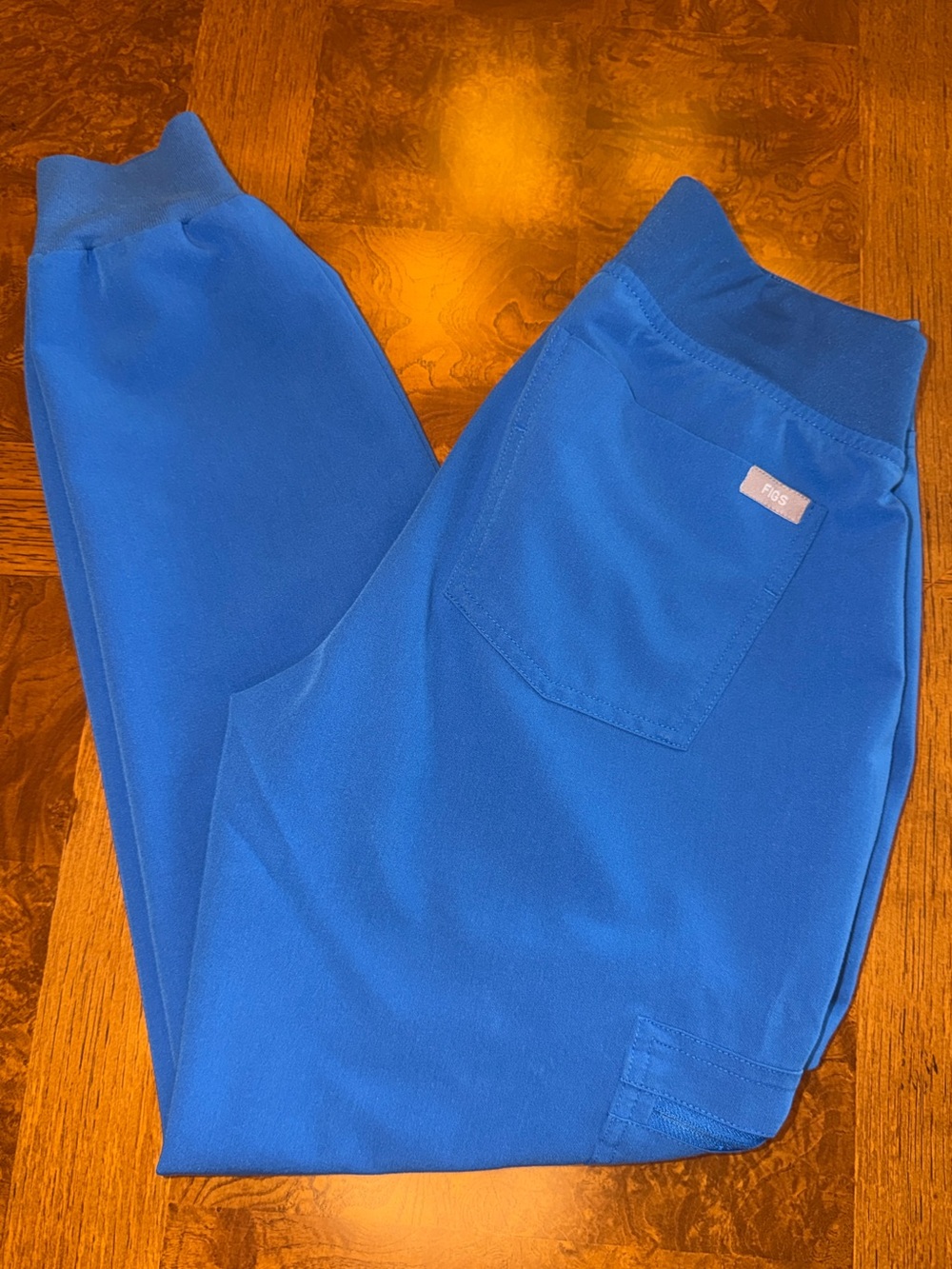 FIGS Zamora Jogger Scrub Pants Royal Blue Size XXS Petite